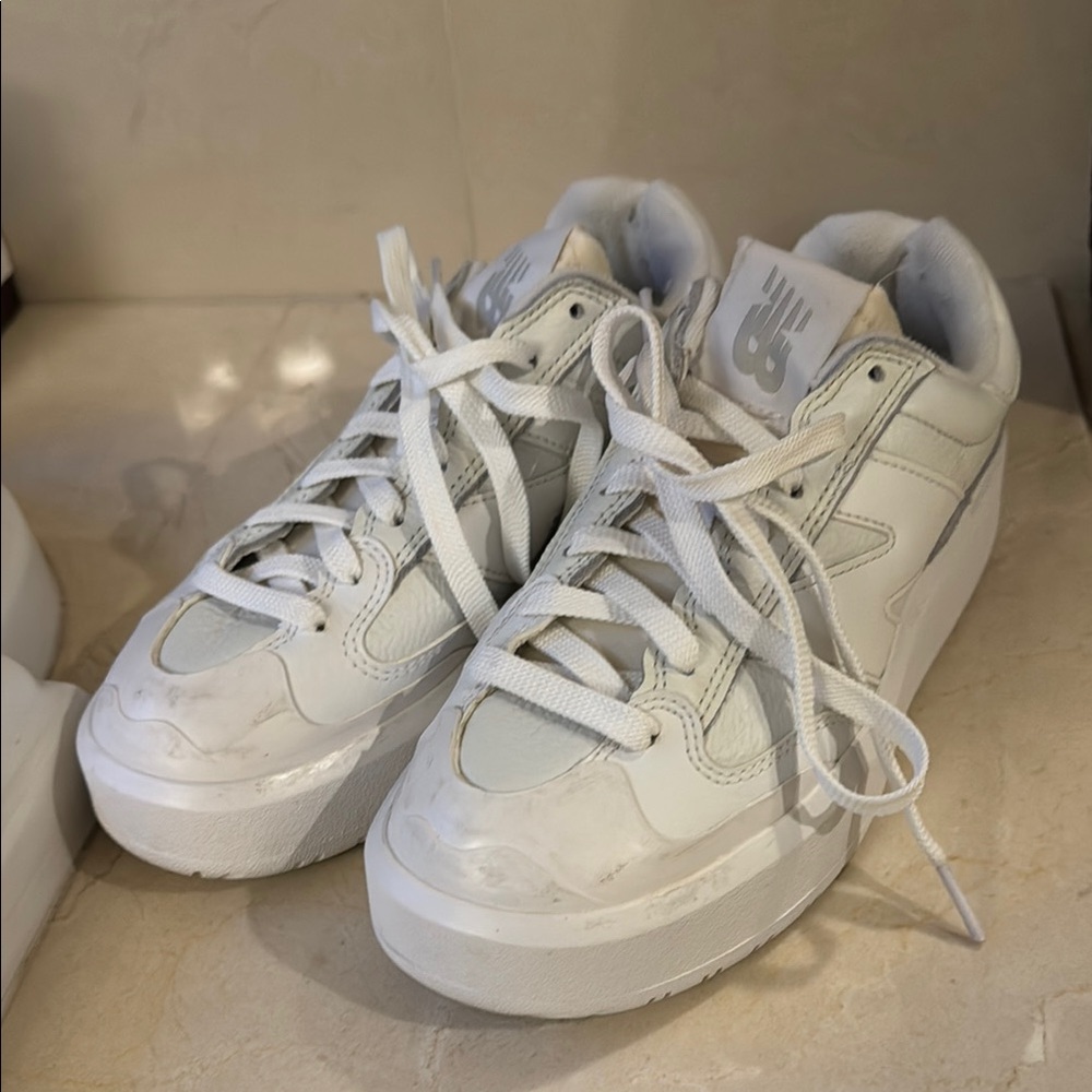 New Balance White Sneakers ct302